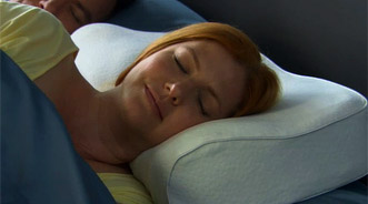 Brookstone Anti-Snore Pillow